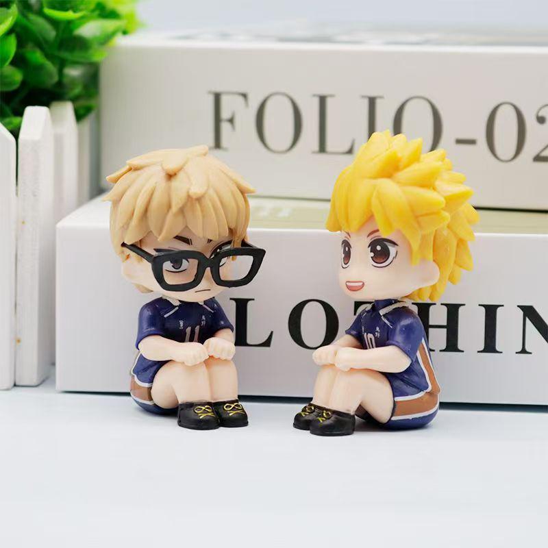 Haikyuu!! Hinata & Kageyama Q-Head Uniform Figures