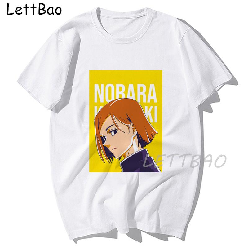 Anime Jujutsu Kaisen Manga T Shirt Unisex Women Harajuku Casual Yuji Itadori Graphics 100 Cotton Oversized