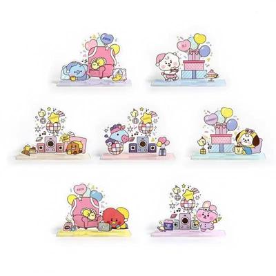 BTS Produtos Autênticos Oficiais Calendário de Acrílico Versão Festa, TATA RJ KOYA MANG, KPOP, KBeauty, amostras grátis