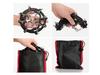 Crampones de Hielo de Acero Inoxidable de 8/10 Dientes para Exteriores: Cubiertas antideslizantes para raquetas de nieve para escalada y senderismo