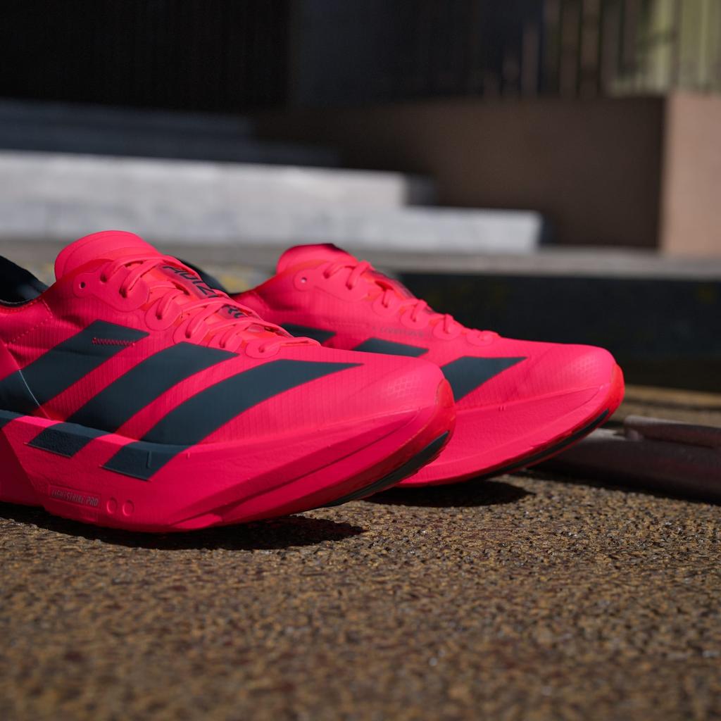 JR6368 Adidas Adizero Adios Pro 4 Lucid Red Core Black Lucid Red (Men's)