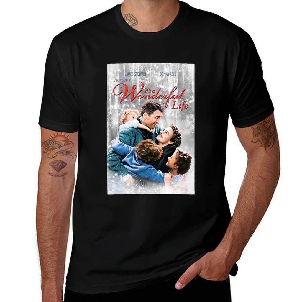 Its A Wonderful Life Vintage Christmas Tshirt Quick Dry Light Sports Tshirt