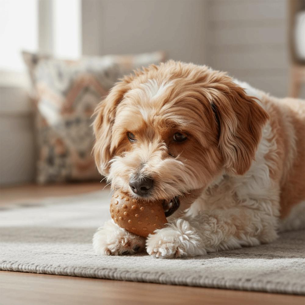 Bone Chicken Leg Shaped Pet Chew Toy Chew-resistant Dog Molar Toy For Small Medium Dogs