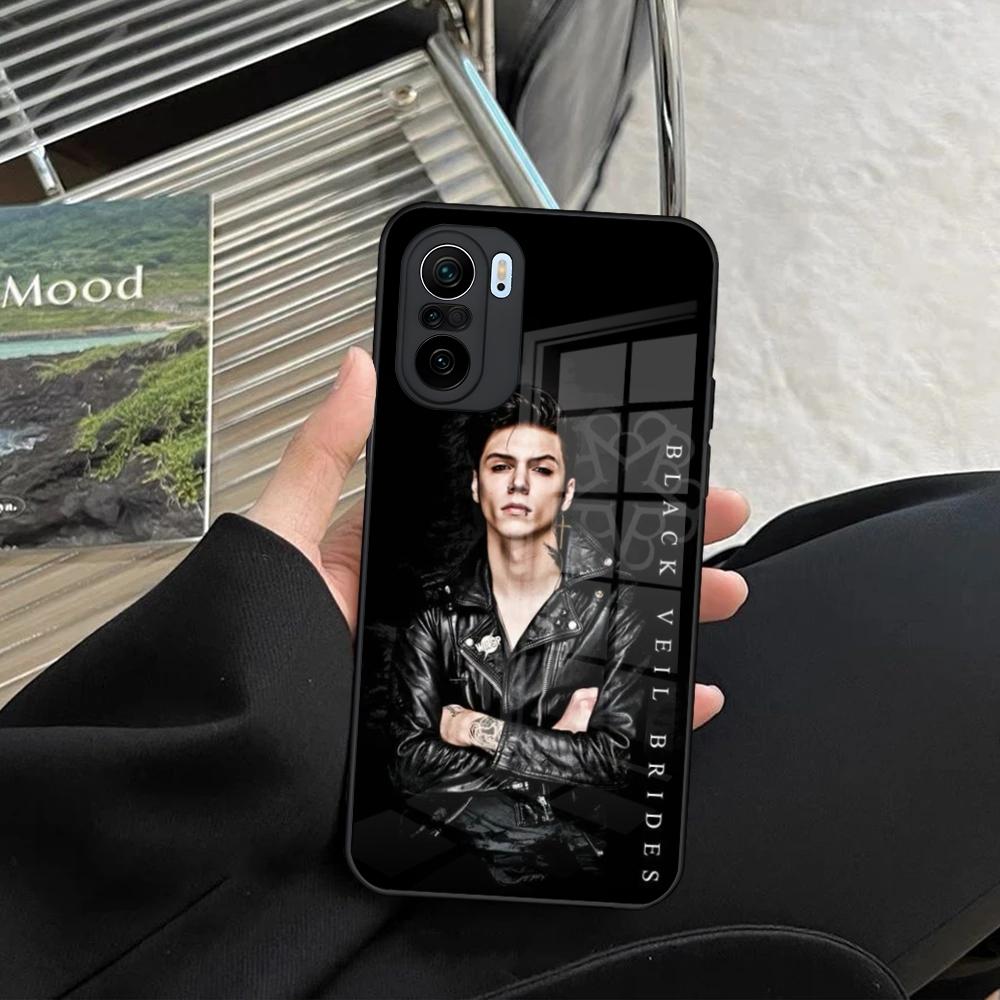 

Andy Biersack Veil Brides BVB Fashion Phone Case for Xiaomi Redmi Note 14 13 12 11 Ultra Pro Lite 5G toughened glass Cover Redmi 13C 5G