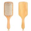 Anti Static Natural Wooden Hair Comb Scalp Massage Detangling Brush Smooth Hair Care Tool For Women Men