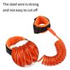 Kids Anti Lost Rope   Elastic Adult Children Wristband Link   Assurance(Blue)