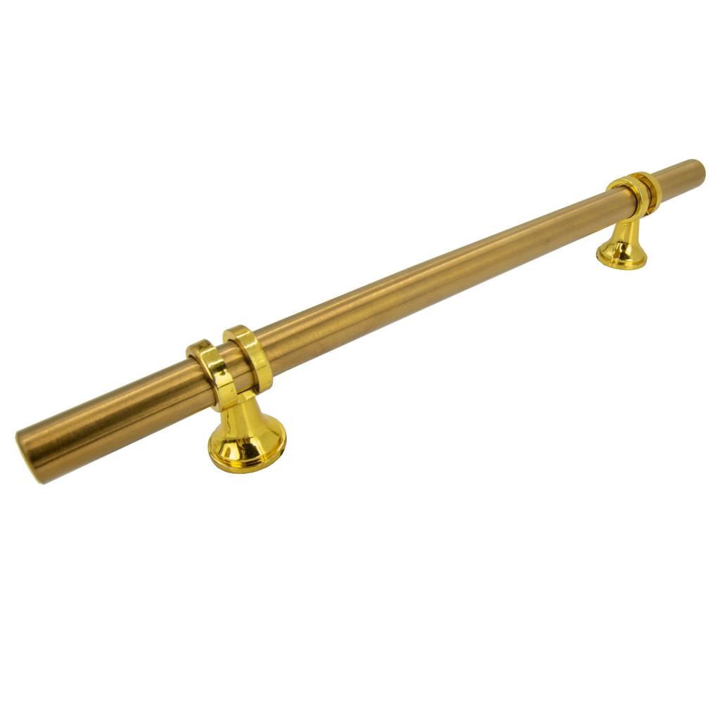4 x Apollo railing furniture handle 192 mm gold