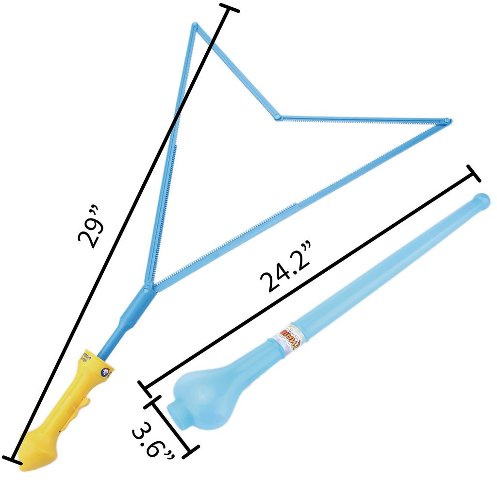 Uncle Bubble Giant Sword (Large) with Special Bubble Solution for Big Bubbles. Create and cut large bubbles with this ultra-bubble solution. Outdoor
