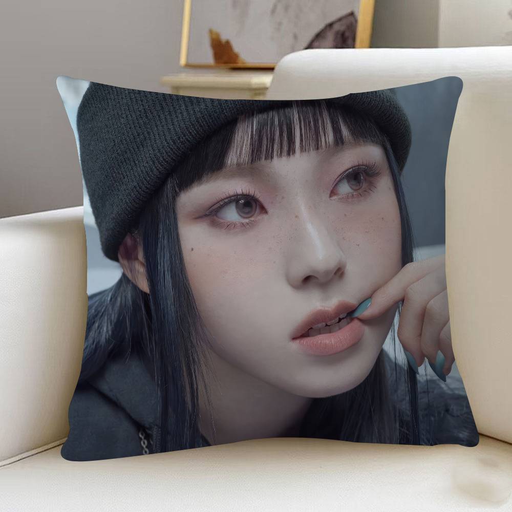 

K-Kyujin Singer HD Pillow Gift Home Office Decoration Bedroom Sofa Car Cushion Cover Case 45x45 12x12Inch