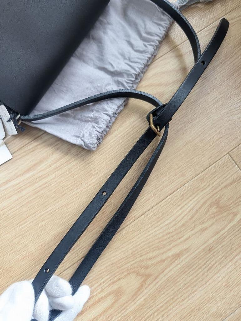 Mimi Berry Leo Leather Shoulder Bag Crossbody Pouch Handbag Black