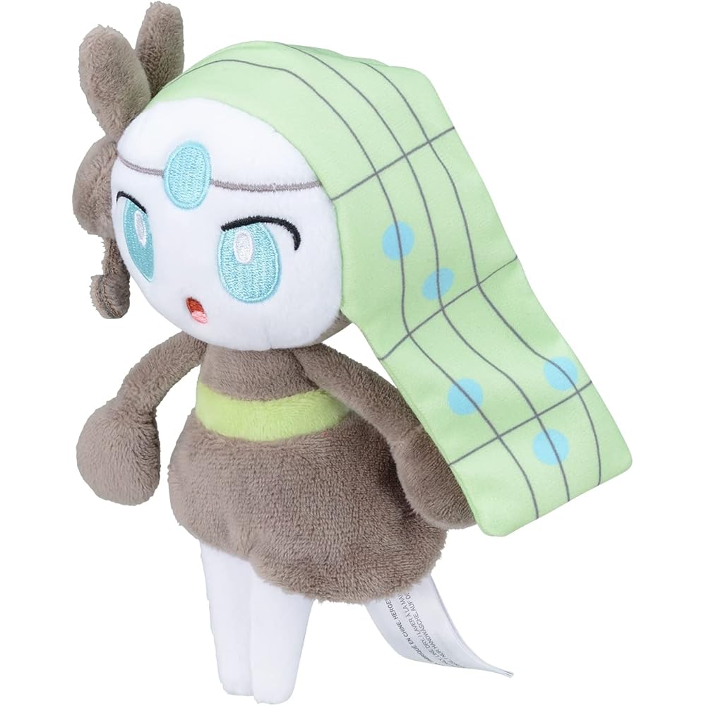

Pokmon Center Original Pokmon Fit Meloetta Plush Toy 12.5x13x7.5 cm