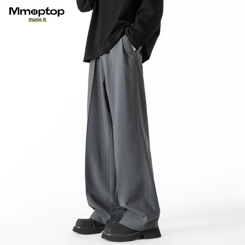 MMOPTOP Men's Retro Style Casual Trousers