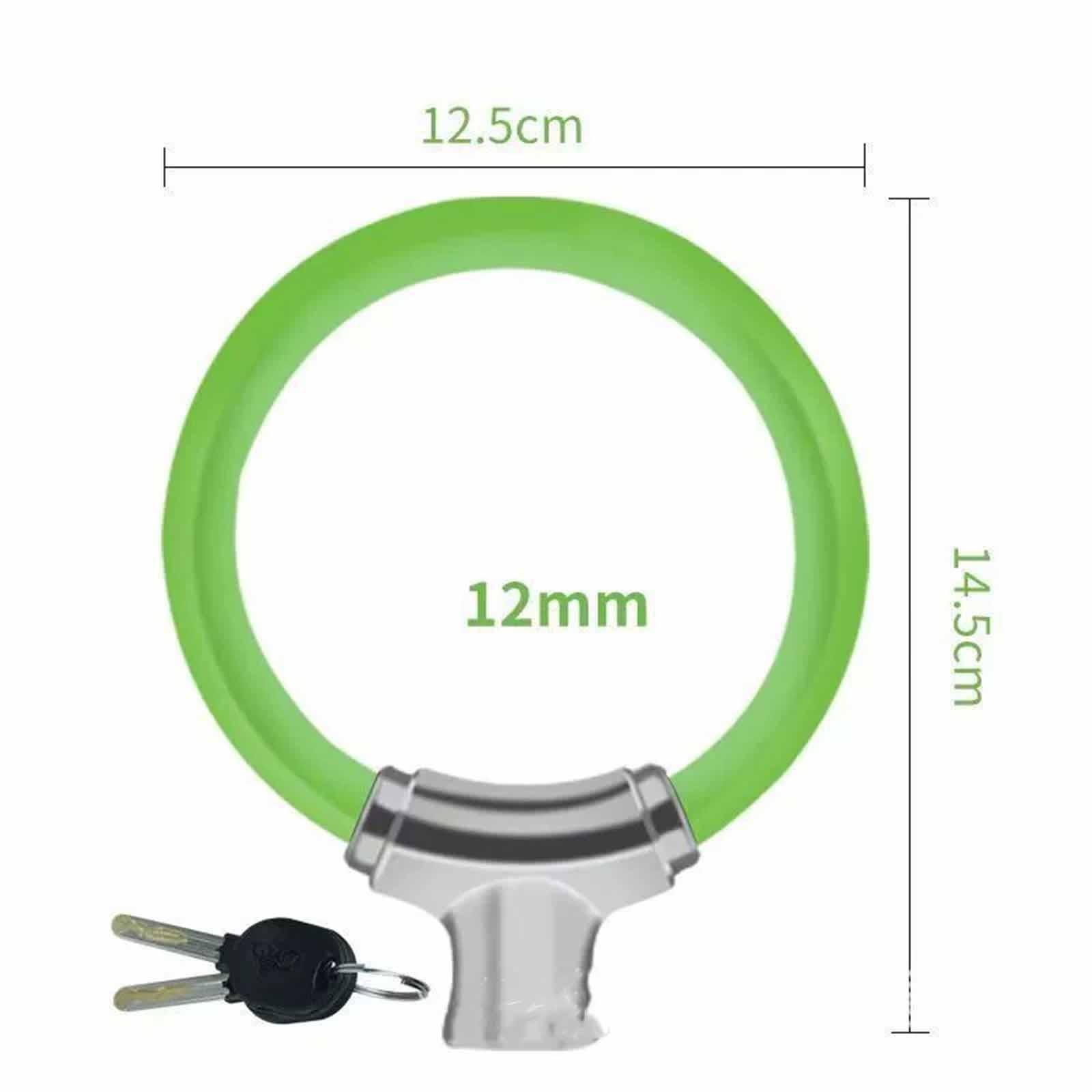 

Combination Lock – -Theft Ring Key Lock for Mountain Bikes, E-Bikes, Motorcycles, Secure Cycling & Outdoor One Size