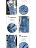 Damen Sommer 2026 Schlankmachendes Petites Denim-Trägerkleid mit taillienbetonendem Rock