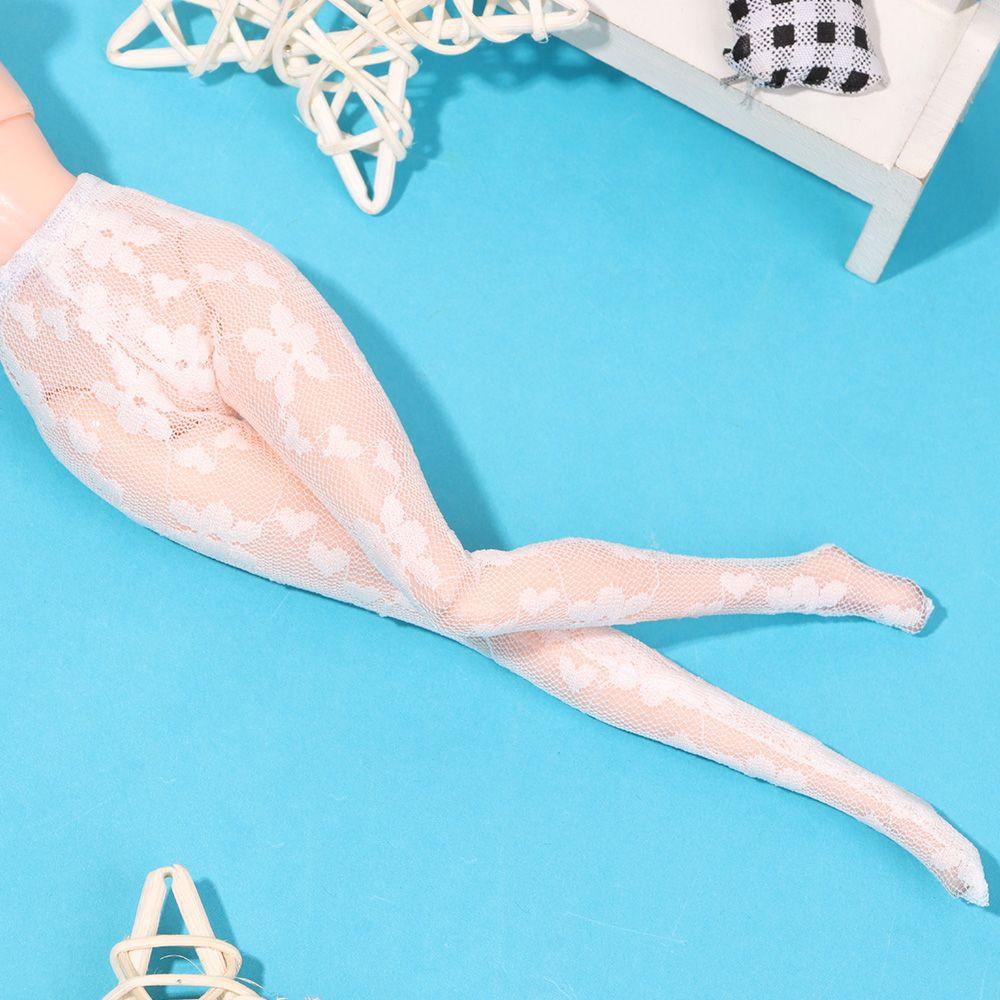 1/6 Dolls Accessories Girl Gift Bottoms Socks Elastic leggings Doll Silk Stockings Toys Panty hose Mini Fishnet Tights
