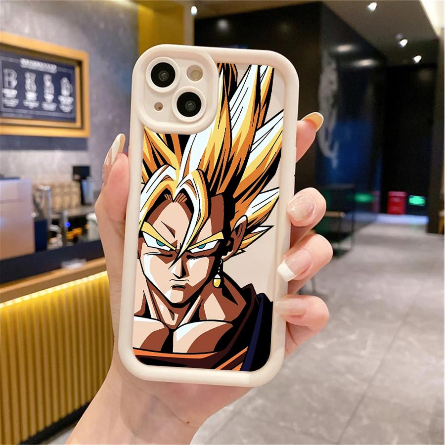 Anime Gokus Dragon Ball Soft Cover Phone Case for iPhone 14 Pro 15 Plus 11 12 Mini 13 Pro MAX 16e 14 11 16 Plus XS XR
