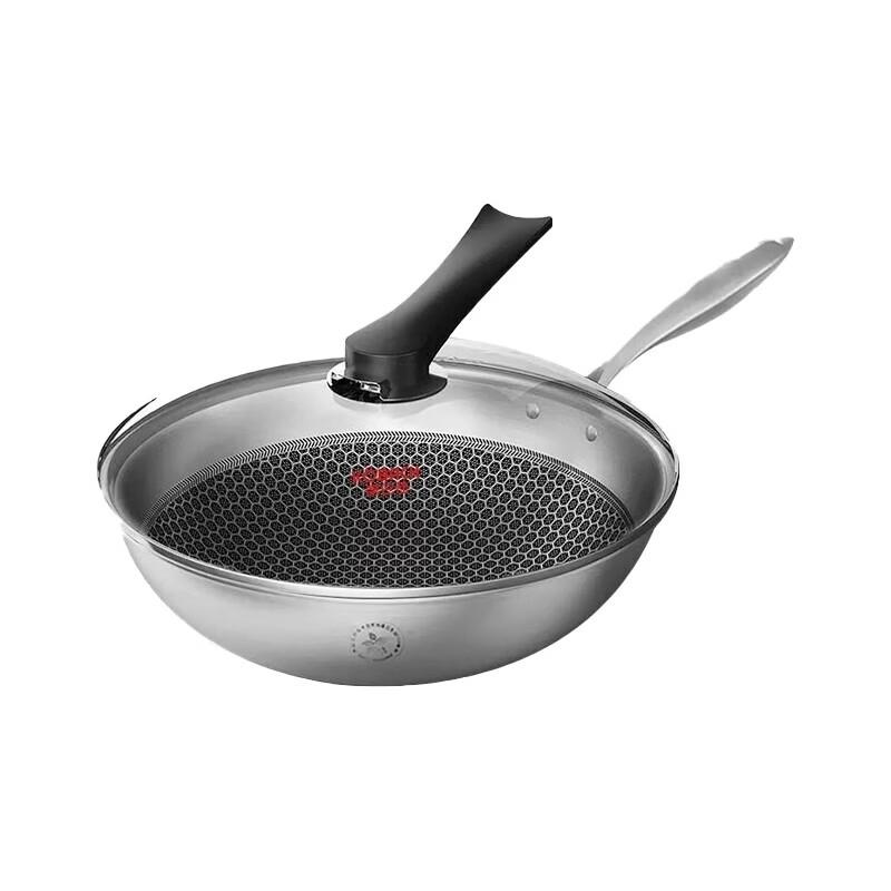 Kangbach 304 Stainless Steel Honeycomb Non-stick Wok