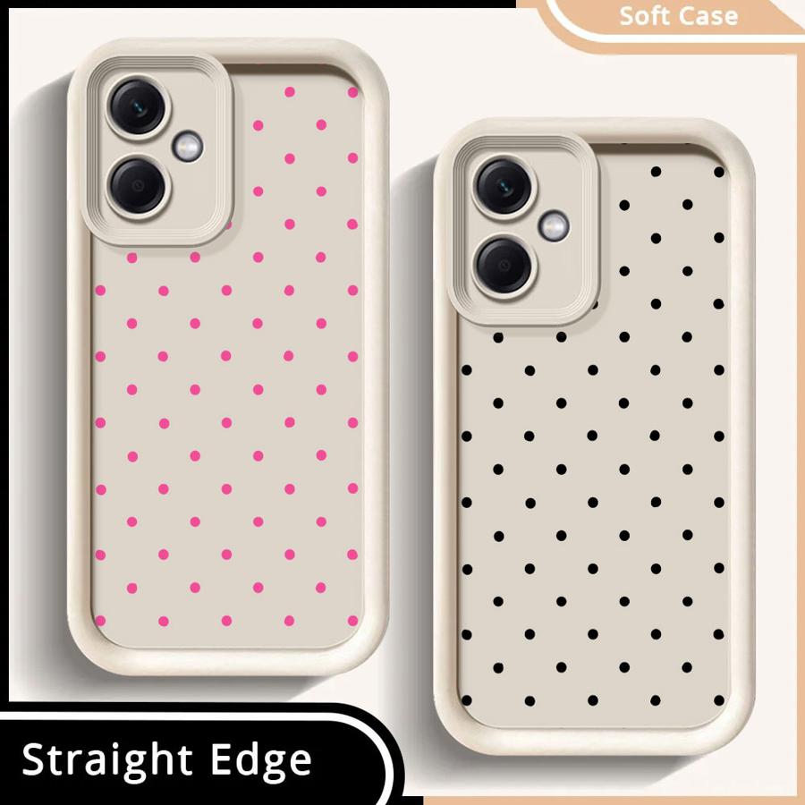 INS Polka Dot Small Fresh Phone Cover Case for Xiaomi Redmi Note 14 Pro Plus 12 11s Note 13 10 12s 11 12C 13C A1 A2 A3 A4 14C