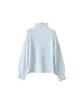 Women's High Collar Long Sleeve Loose Casual Knit Sweater