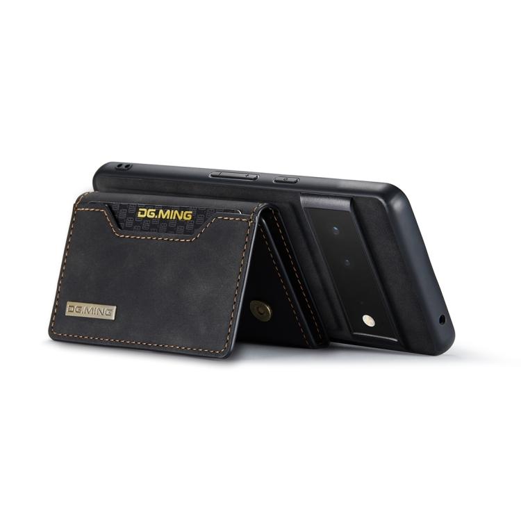 Phonecase for Google Pixel 6 Pro/ 7 Pro/ 7A/ 6A 3-Fold Multi Card Bag Back Cover Leather Phone Case