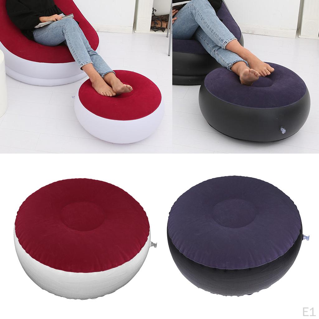 Pillow Stool Travel Inflatable Camping Seat Cushion Outdoor Air Selfinflating Mat