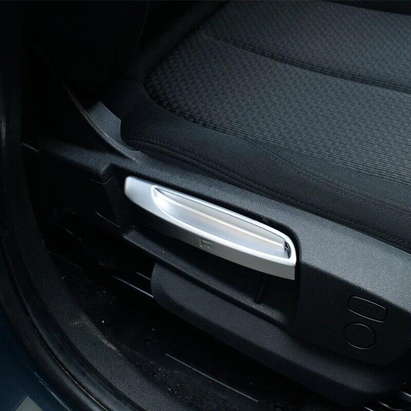 Car Seat Adjustment Manual Control Wrench Booster Trim Cover Sticker Decoration Interior Accessories For BMW 1 2 Series F21 F45
