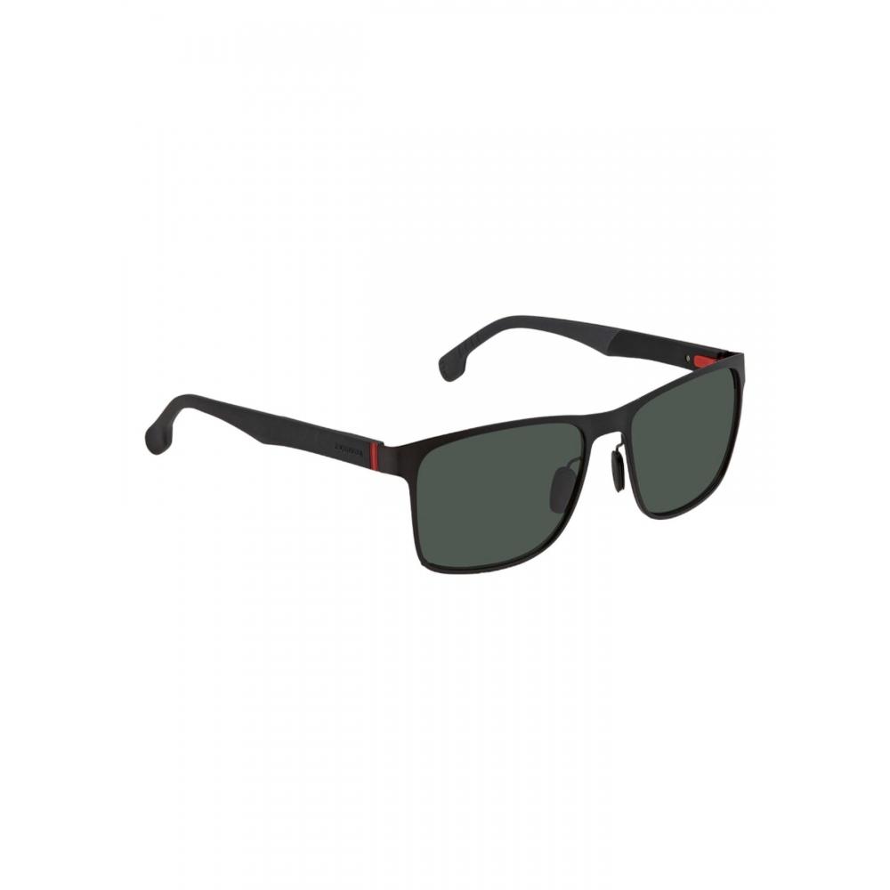 Carrera 8026 S Men S Matte Black Green Rectangular 57 17 145 SunglaSSeS Green