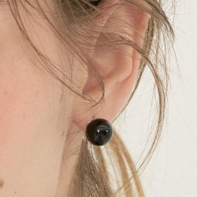 Aora SIMPLE BALL STUD EARRING #0033