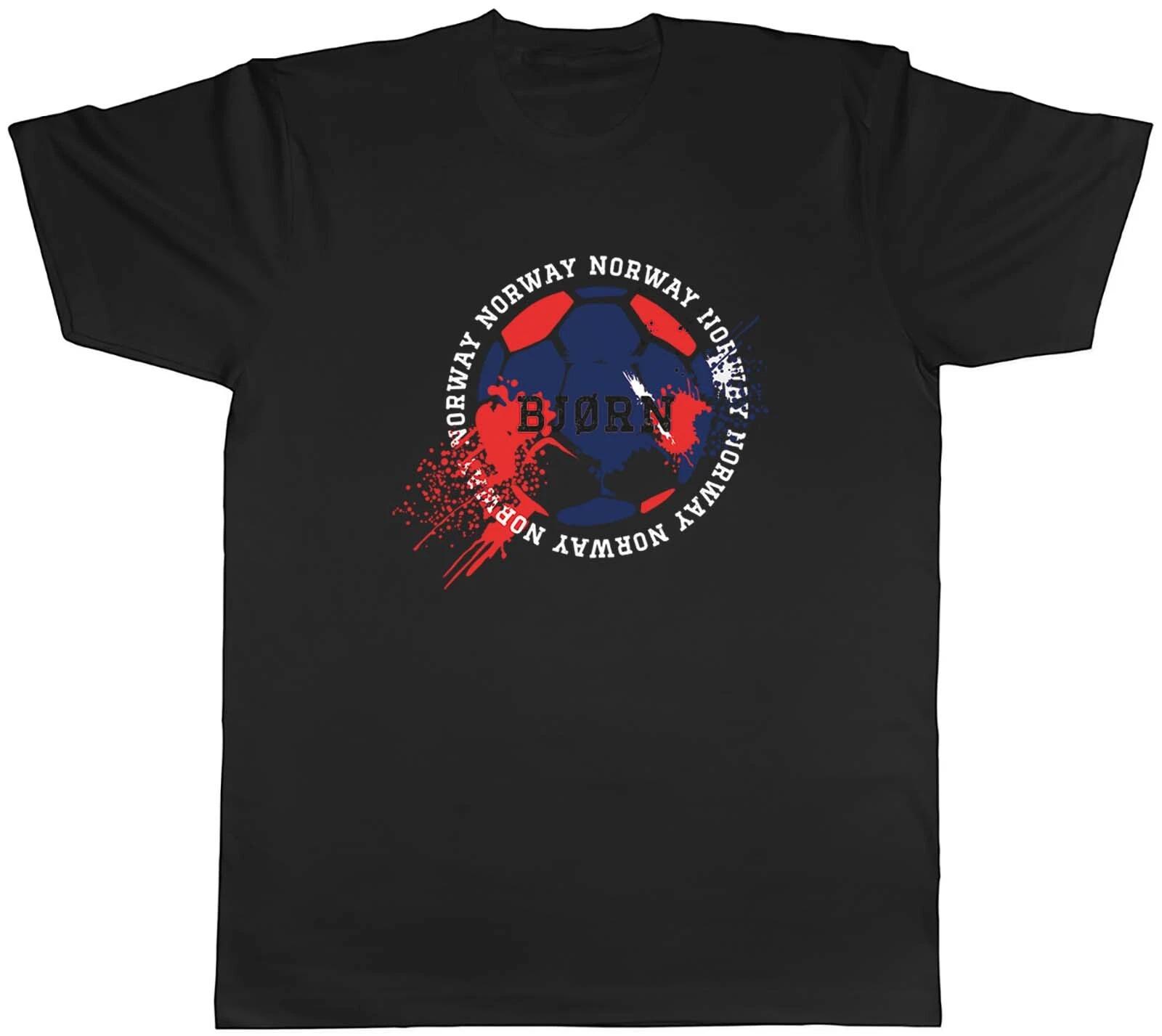 Personalised Norway Football Sports Mens Unisex T-Shirt Tee Gift XL