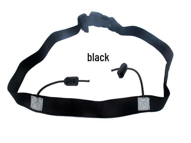 

Marathon Running Race Bib Belt чорний