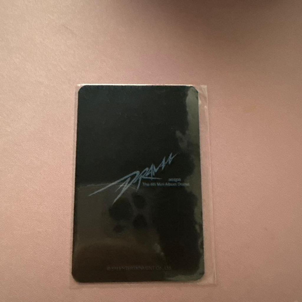 [USED] Aespa Gisele Drama Everline Trading Card Bonus 11