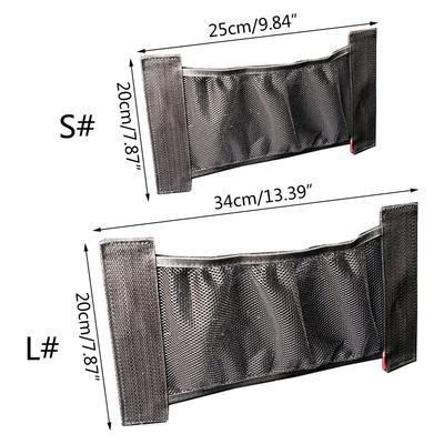 Mesh Cargo Net Holder Pocket for Car SUV Trunk Storage Elastic Cargo Net Pocket Wall Sticker Organizer Pouch Bag Storage