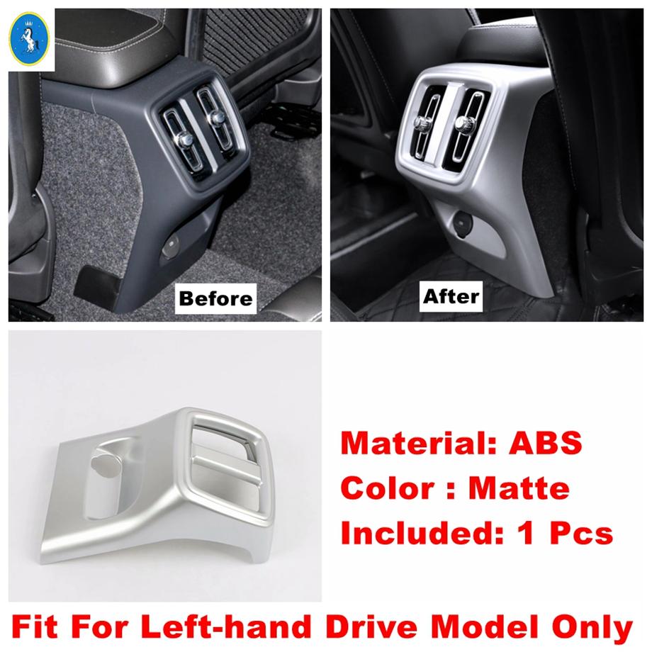 

Car Accessories Center Console Armrest Storage Box Rear AC Air Condition Outlet Vent Panel Cover Trim For VOLVO XC40 2018 - 2024 Matte