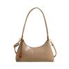 Niche crescent bag oil wax leather underarm bag women's new retro design single shoulder messenger bag