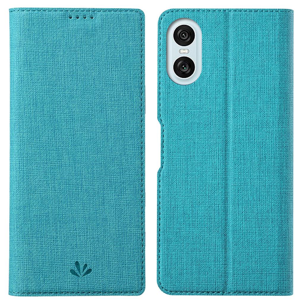VILI DMX Series For Sony Xperia 10 VI Case Card Holder Leather Stand Phone Cover