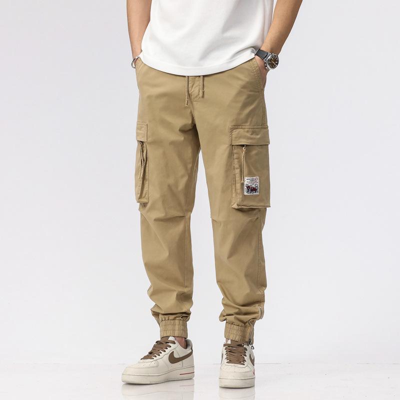 New Men's Functional Loose Casual Pants Versatile Outdoor Trendy Sports Overalls Elastic