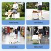Deli Foldable Plastic Shopping & Utility Cart