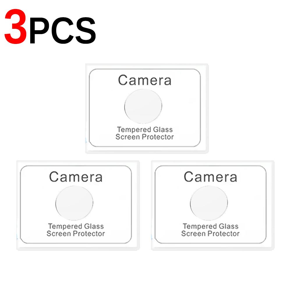 5-1pcs 3D Tempered Glass for IPhone 17e Back Camera Lens Protector Cover Films  9H Anti-Scratch Protective Film for IPhone 17E