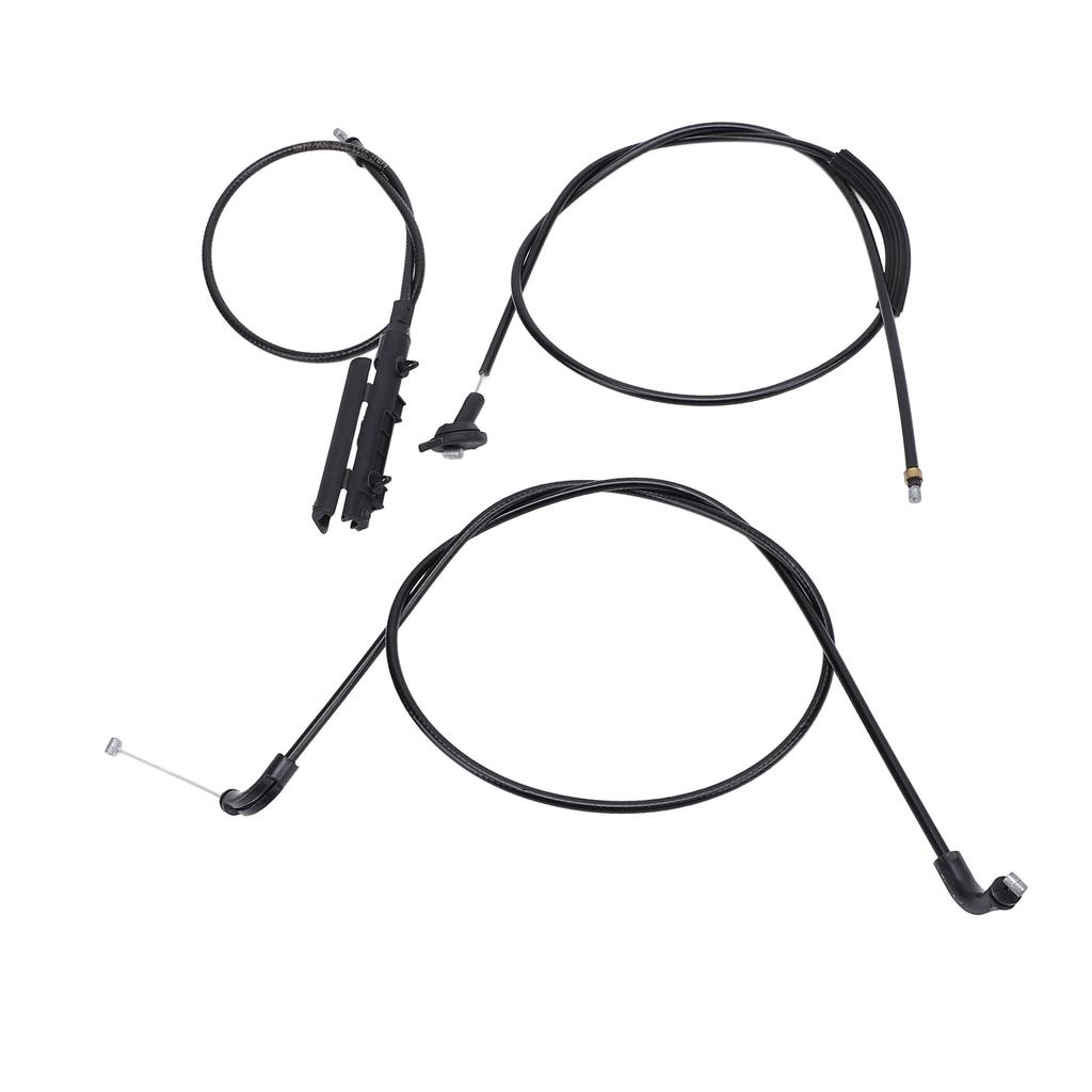 Kit Cablu Bowden de Eliberare Capotă Motor Cablu de Oțel PVC 51237197474 pentru Seria 7 E65 E66 740i