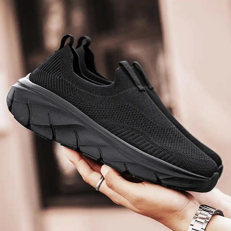 Fashion Spring-autumn Natural Leather Red Boot For Men Casual Men's Sneakers Fashion High Quality Shoes Sports Sapatilla Overseas