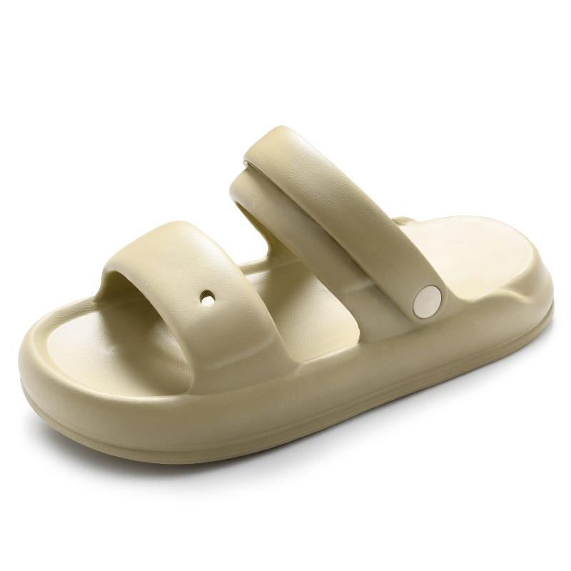 

Platform-soled eva sandals men s home wear new models go out two wear beach cool slippers men and women 44-45 хаки
