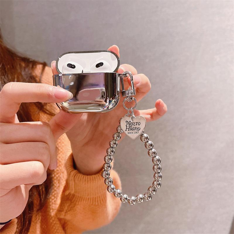 INS Niche Love Bracelet for AirPods Pro1 Protective Case 1/1 Generation Apple Wireless Earphone Soft Case Women