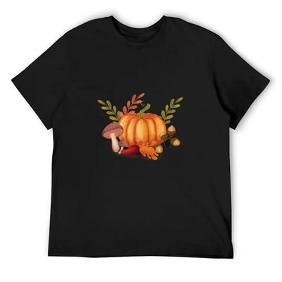 Herbstkürbis und Waren T-Shirt übergroß Louboutins Grafik T-Shirt Vintage Sommerhemd T-Shirt für Männer
