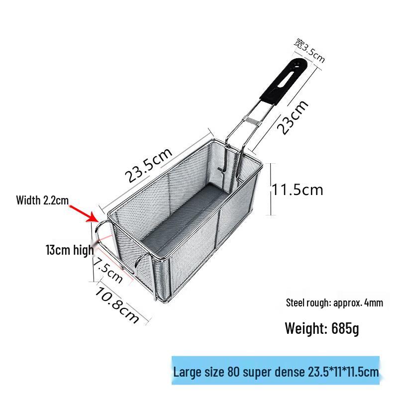

Stainless Steel Frying Basket