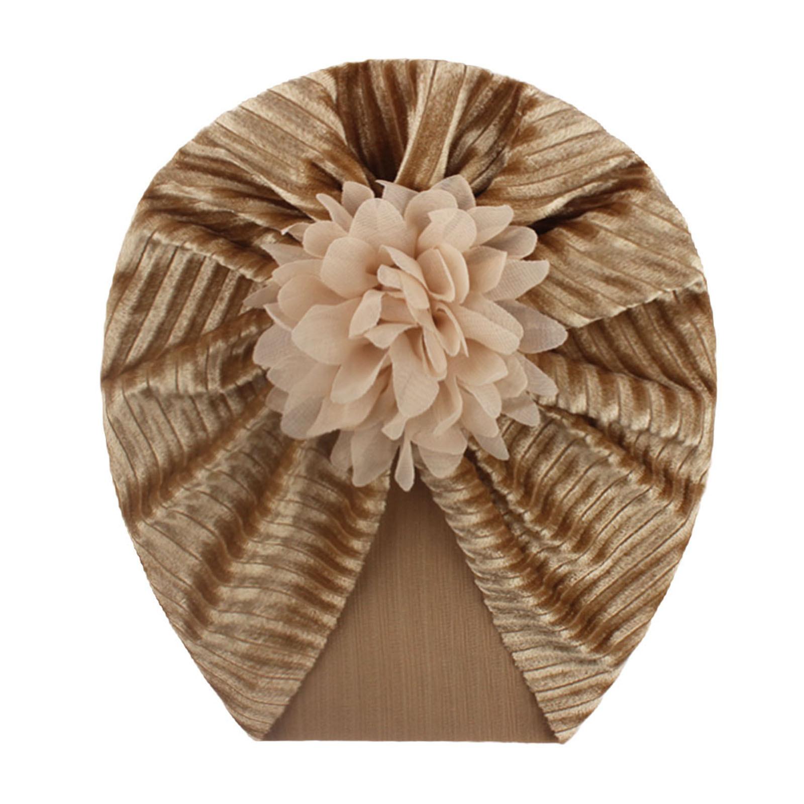 

Однотонная ребристая шляпа с цветочным принтом для маленьких мальчиков и девочек, аксессуары для головных уборов