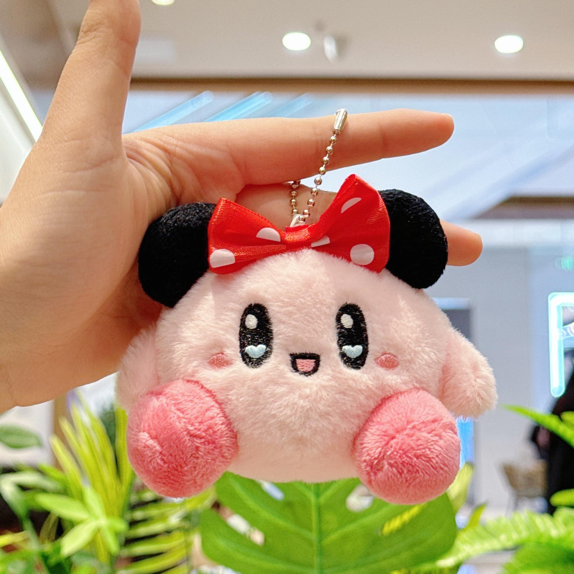 

Кирби Бант Звезда Плюшевый Брелок Игрушка и Подвеска Подарок на День Рождения Height 11 cm