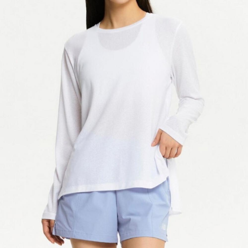 

New Balance Накидка Быстросохнущая Футболка с Длинным Рукавом Nqj Nbnde3w712 10 90