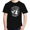 Flat Earth Society Fashion Graphic T Shirts Summer Tees Tops Cotton Oneck New Shirts And Tshirts Unisex Unisexs Print T Shirt