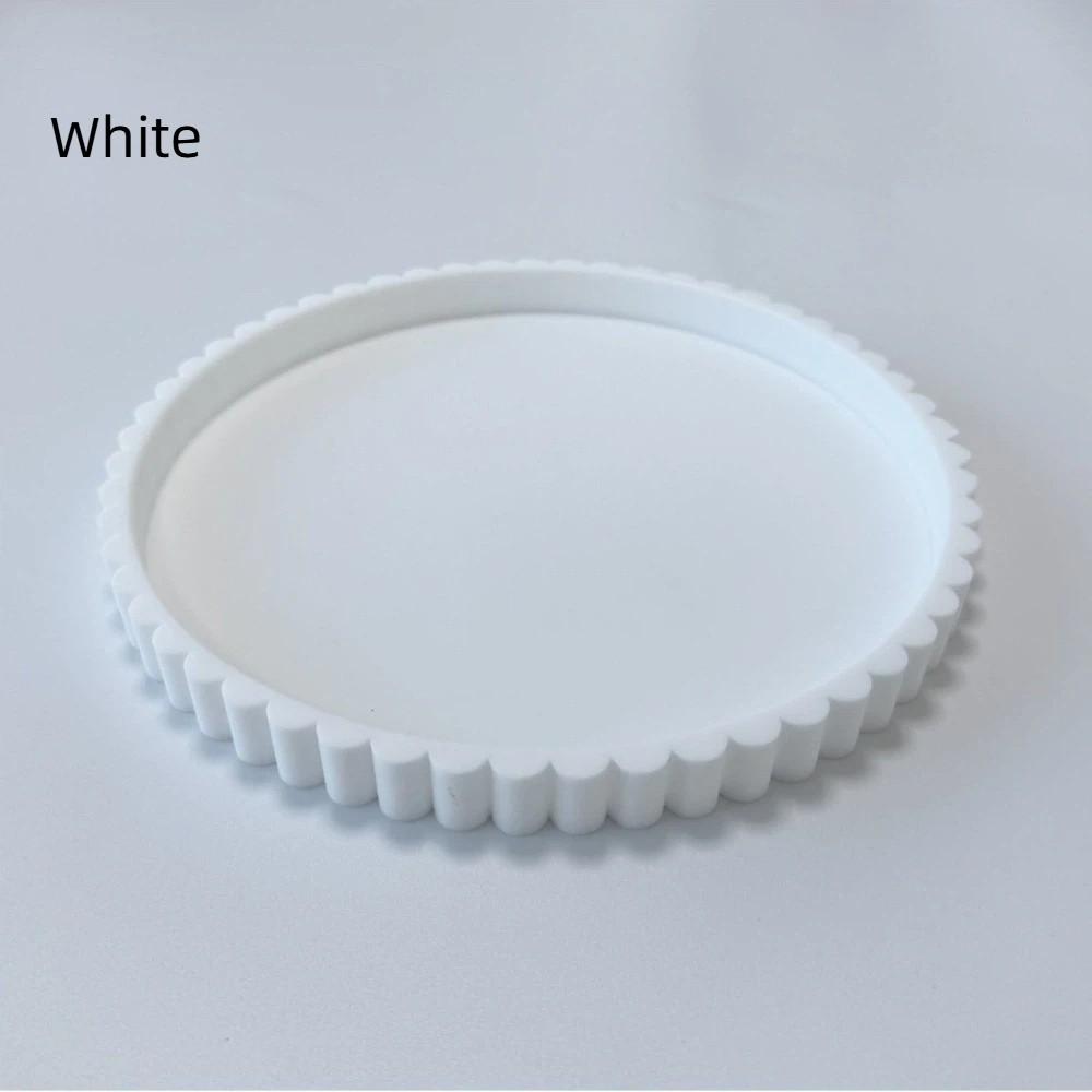 Creative Design Silicone Decorative Plate Striped Necklaces Display Props  Trinket