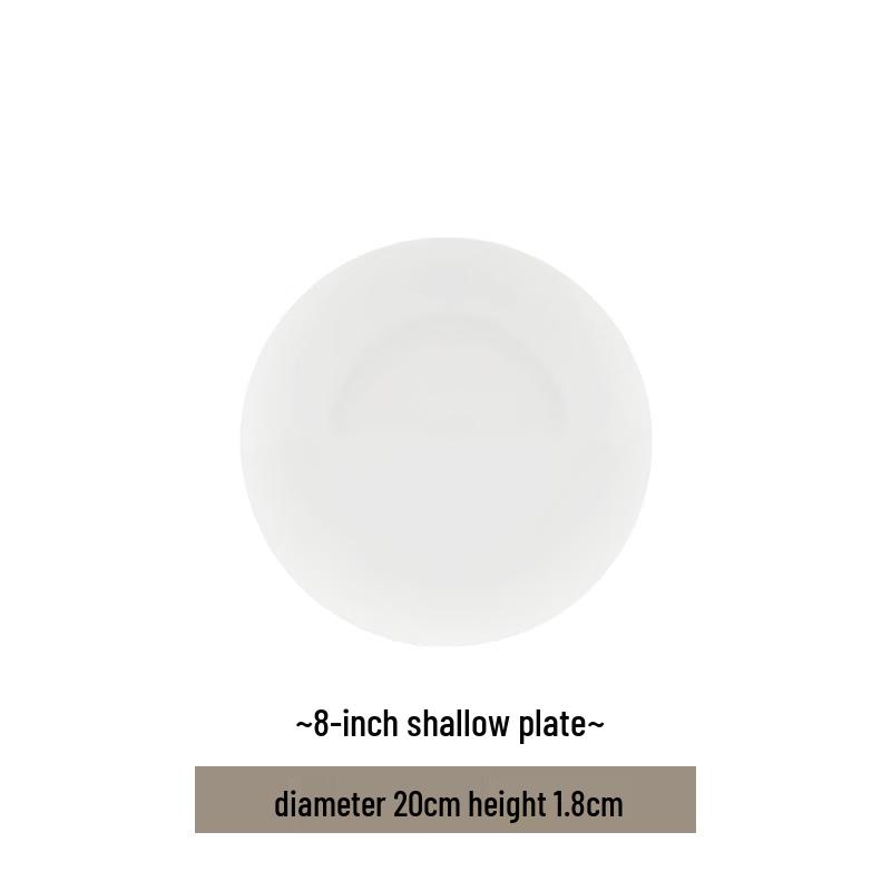 Pearl Begonia Ceramic Dinner Plate